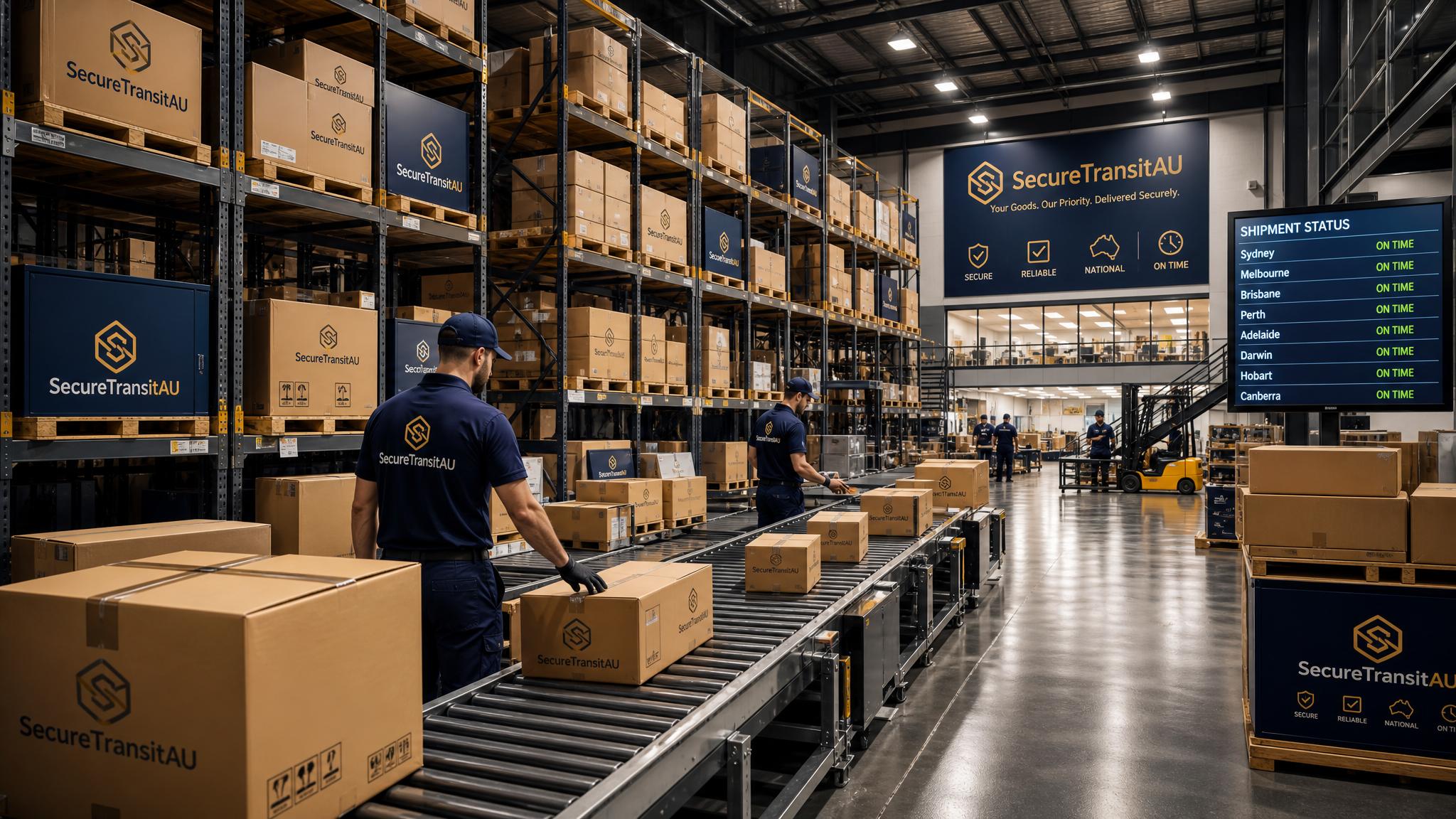 SecureTransitAU warehouse facility
